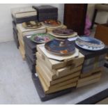 Bradford Exchange, French and other china, Limited Edition collectors plates  8"dia  mainly boxed