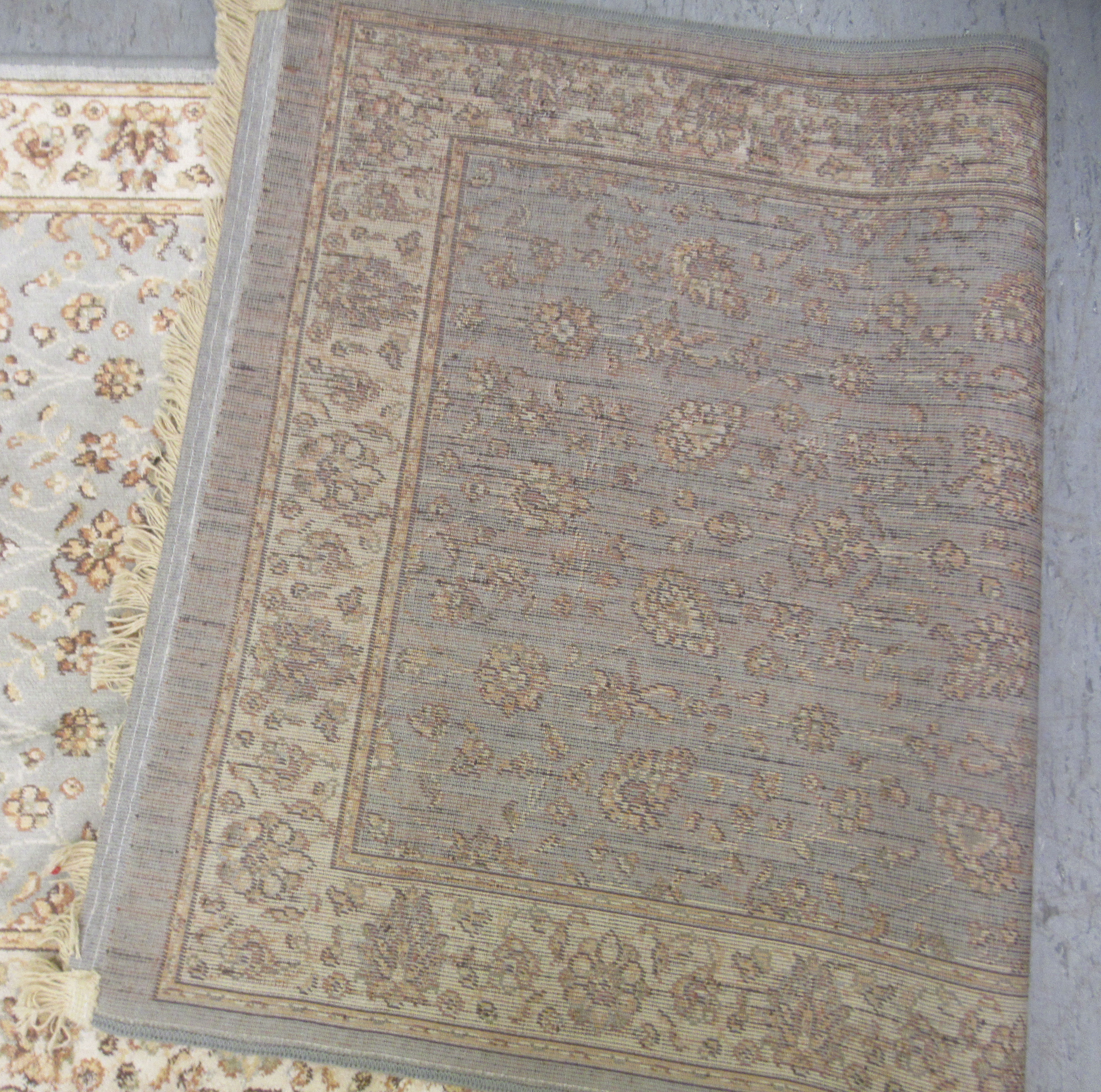 A Bokhara rug, on a multi-coloured ground  52" x 82"; and a machine made Baluchi runner  26" x 84" - Bild 6 aus 6