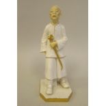A Royal Worcester china figure 'The China Man'  model No.837  6"h
