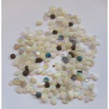 A quantity of small opal beads