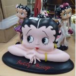 Betty Boop and Baby Boop porcelain and composition figures, wearing various costumes  3"-12"h