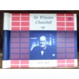 Postage stamps: British Commonwealth; a complete set of 185 Churchill stamps of 1965, in a dedicated