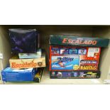 Modern toys and games: to include Air Hockey; Escalado and Rovlette (completeness not guarendeed)