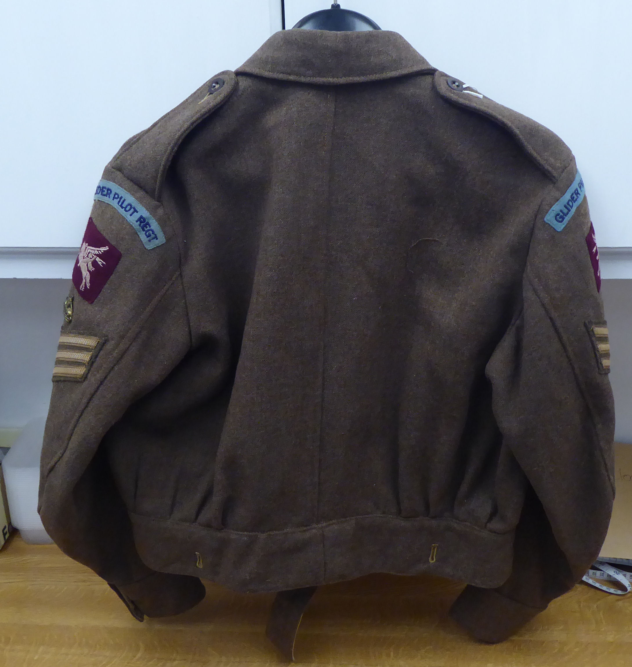 A 1944 dated British Glider Pilot Regiment battledress top  (Please Note: this lot is subject to the - Image 2 of 8