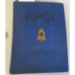 Book: 'Olympia 1936: Band 1 Die Olmpischen Winterspiele Vorschau auf Berlin' with monochrome