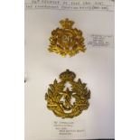 An album collection of fully identified British military badges, some copies: to include 24th
