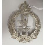 An Indian military shoulder plate  (Please Note: this lot is subject to the statement made in the