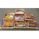 Seven Matchbox Speed Kings series diecast model vehicles  all boxed: to include a Cougar Dragstar