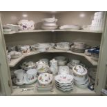 Royal Worcester china Evesham pattern tableware