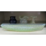 Decorative Art Glass: to include mainly vases  largest 6"h