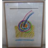 Itamar Martinez - 'Open Days'  pastel  bears a signature & dated '85  19" x 15"  framed