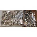 Silver plated cutlery and flatware  various designs