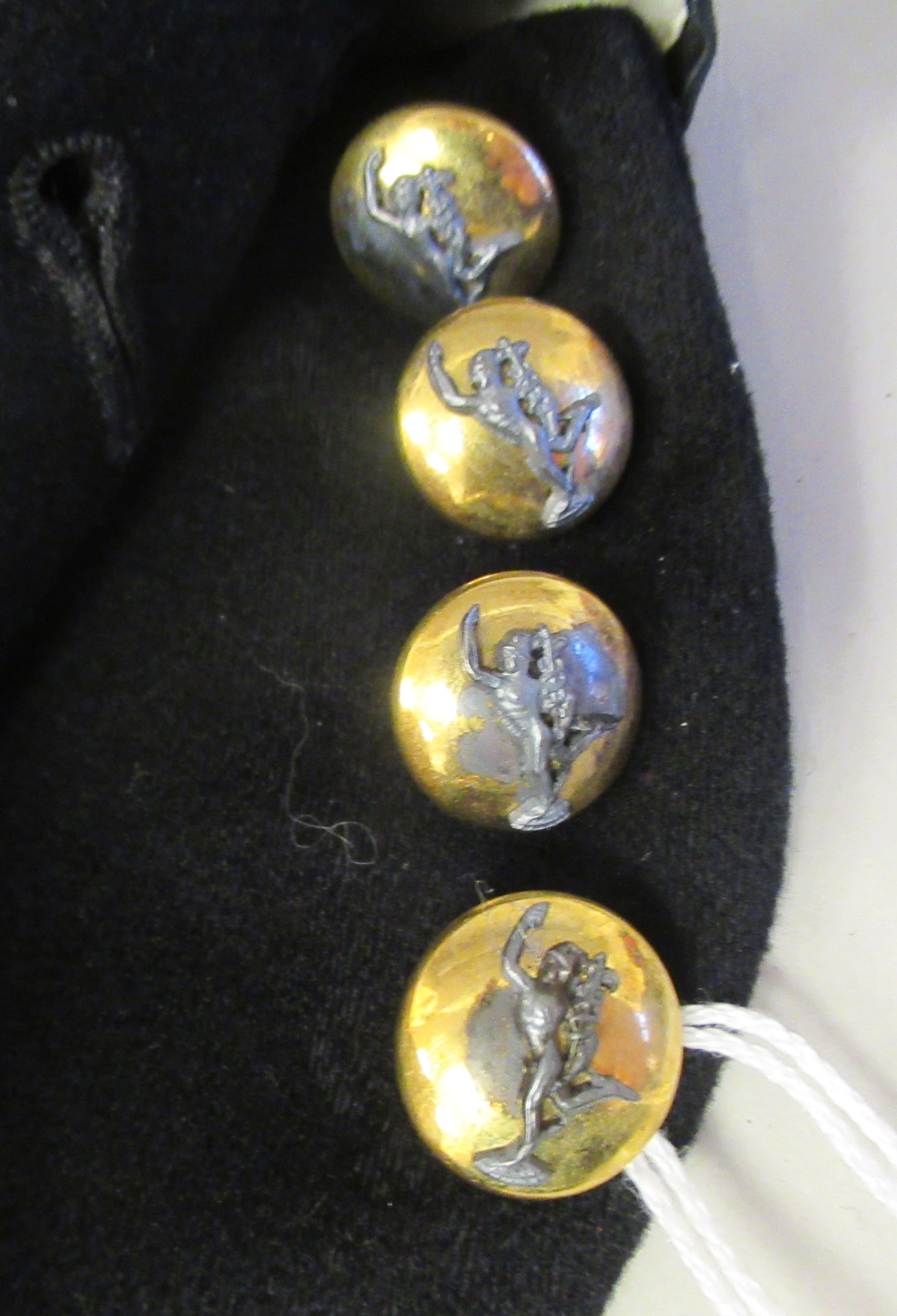 Miscellaneous militaria: to include two mess uniform waistcoats; and assorted badges  (Please - Image 8 of 8
