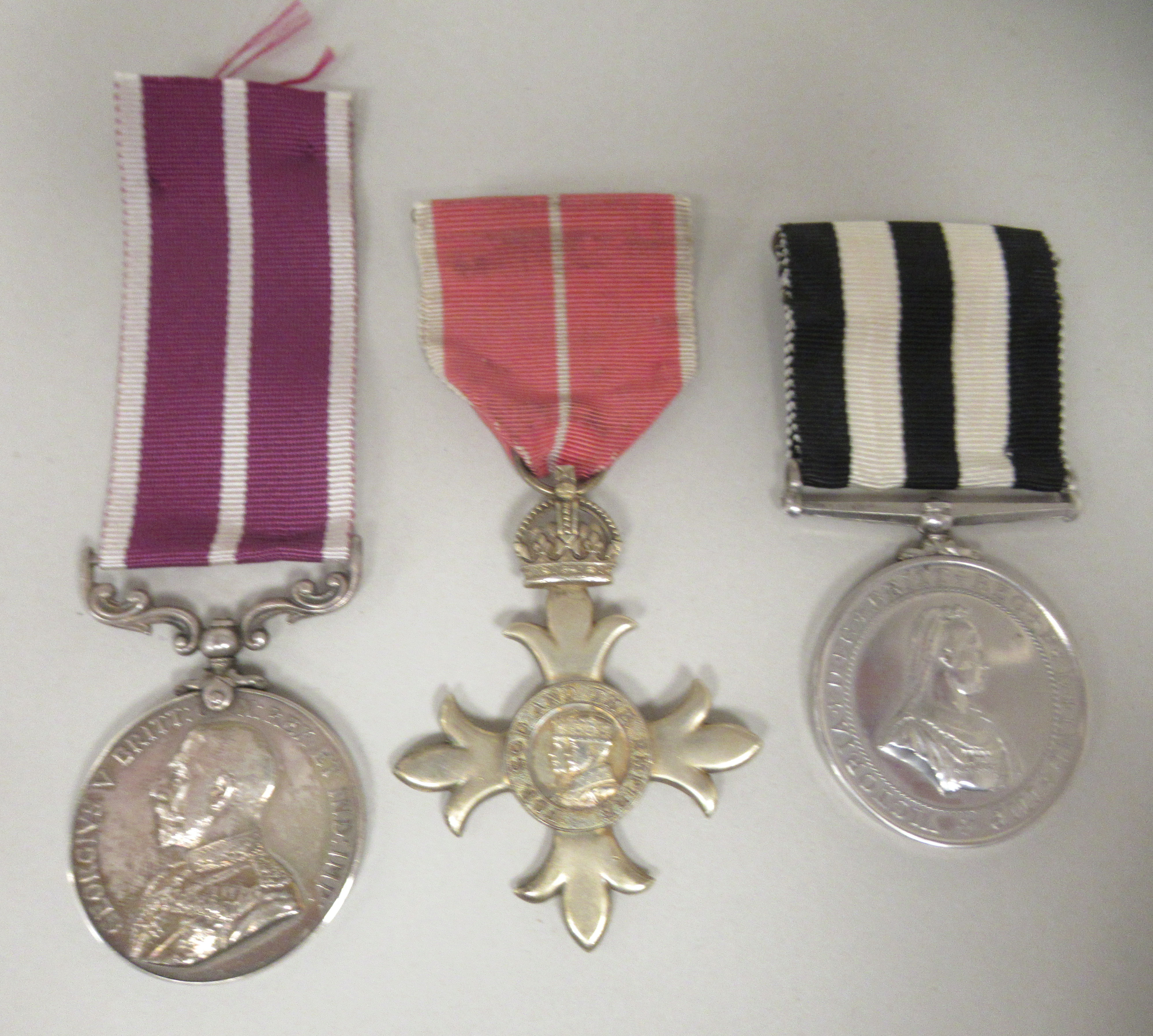 A King George V medal for Meritorious Service, inscribed M 25559 Cpl. ACSS Mjr J O Connor RASO