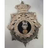 A Loyal North Lancashire Regiment military helmet plate  (Please Note: this lot is subject to the