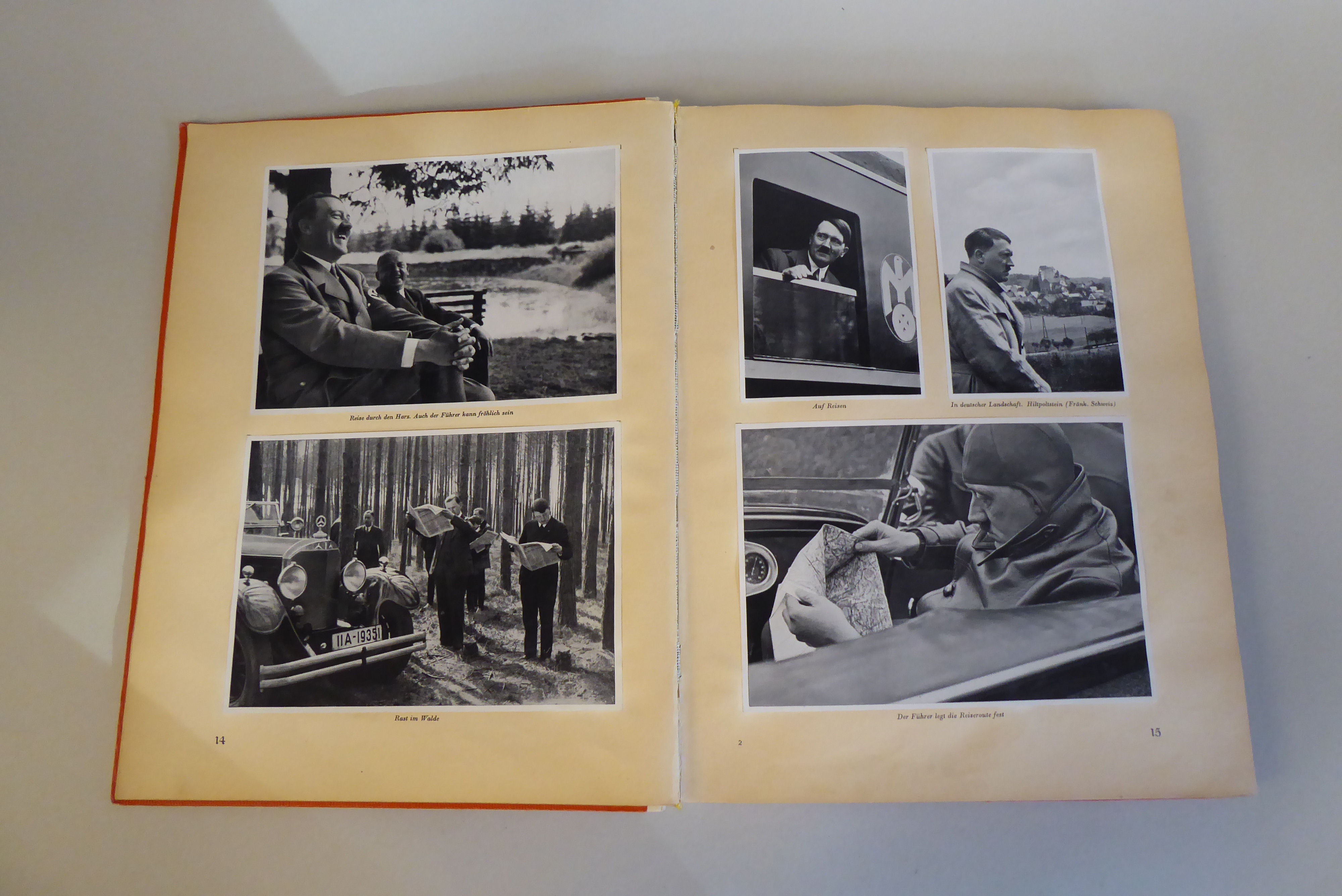 Book: 'Adolf Hitler' Bilder aus dem Leben des Fuhrers, published by 1936 with numerous applied - Image 8 of 11
