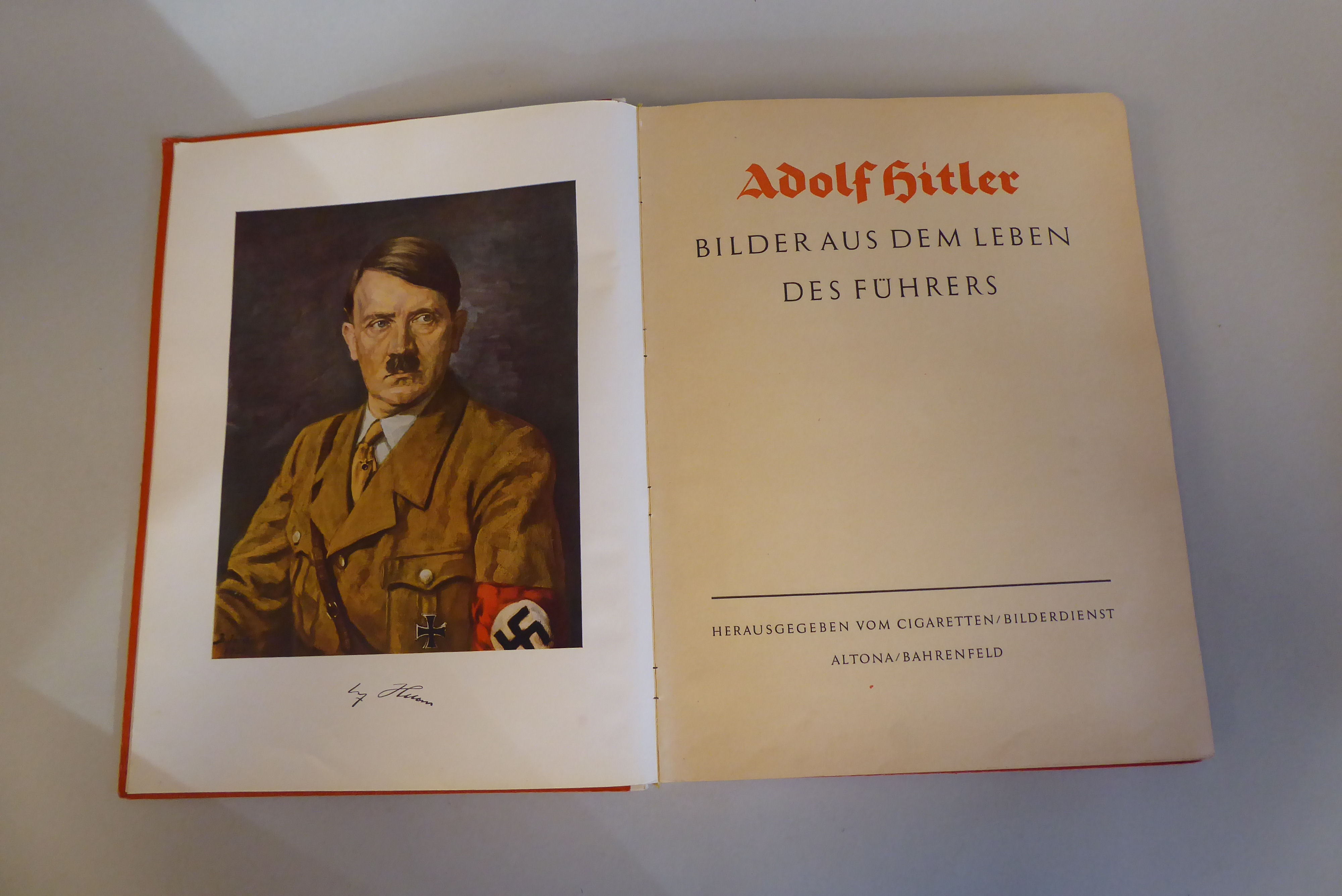 Book: 'Adolf Hitler' Bilder aus dem Leben des Fuhrers, published by 1936 with numerous applied - Image 4 of 11
