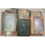 Six various 19thC books: to include 'Tombleson's Thames' published by Black & Armstrong  1836
