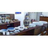 Ceramics: to include two B&G porcelain shallow dishes  5"dia; and a Bavarian china tankard