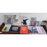 Contemporary art related items: to include books relating to Banksy works