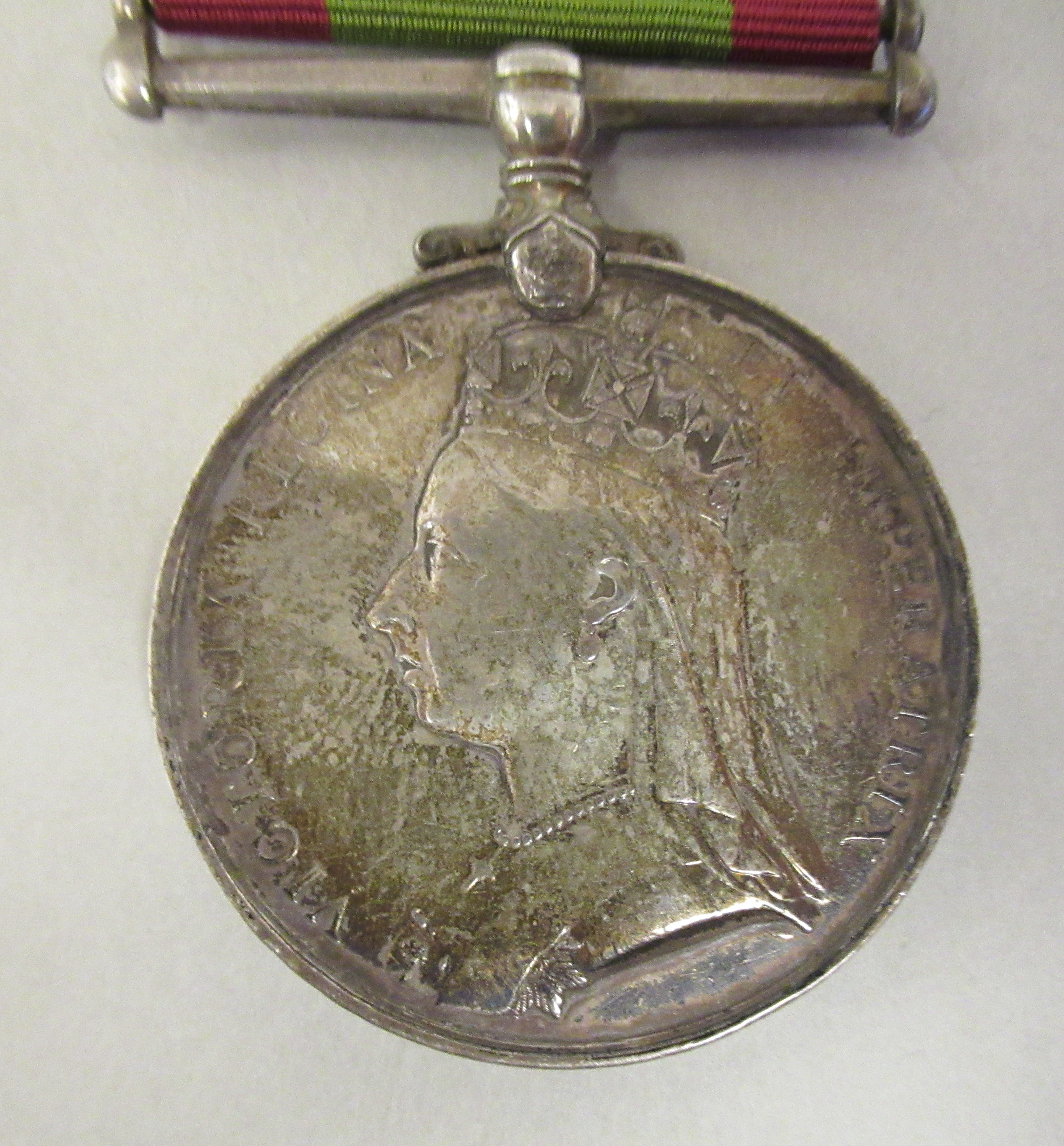 A Victorian Afghanistan medal 1878-79-80, the monarch's profile portrait on the obverse, inscribed - Image 3 of 4