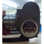 A Bell & Howell 134 8mm cine camera
