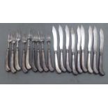 Silver RAF branded cutlery and flatware  London 1904