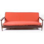 Guy Rogers: a 1960's teak 'Manhattan' sofa bed.