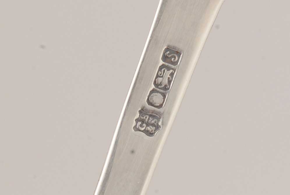 Silver and electroplate flatware. - Image 10 of 12