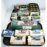 Collection of Corgi Eddie Stobart Ltd. diecast model vehicles, and others.