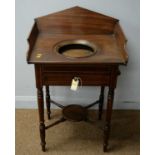 Late 19th C washstand.