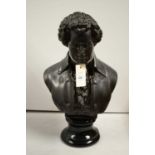 20th C bust of Mozart.