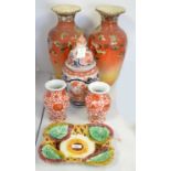 Selection of Asian and other ceramics