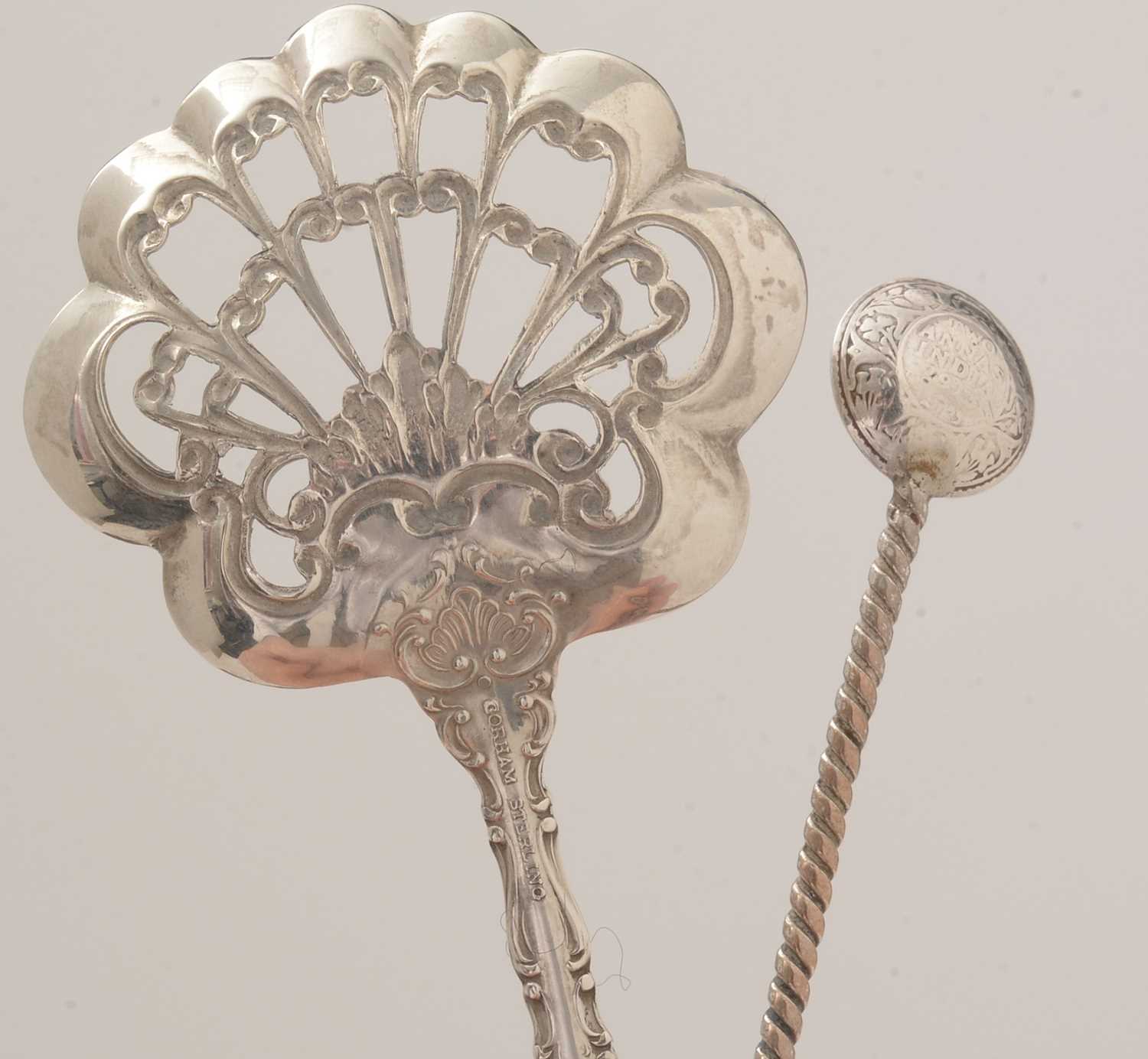 Silver and electroplate flatware. - Image 11 of 12