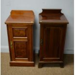 Two bedside cabinets (non-matching).