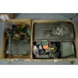 Action Man model vehicles and accessories.