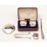 Items of small antique silver.