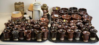 Selection of Studio Pottery ware.