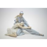 Lladro figure group of a dancing couple.