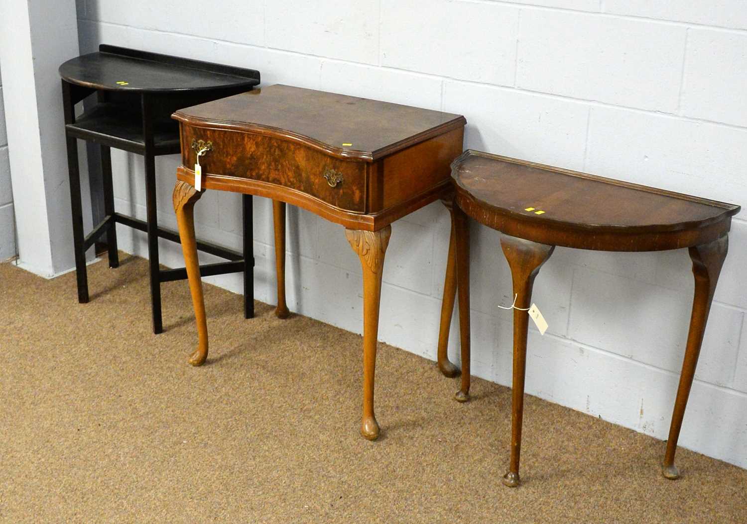 Three side tables, various. - Image 2 of 2