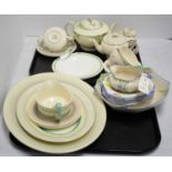 Assorted collection of Susie Cooper and other tea and dessert ware.