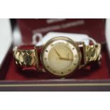 A 9ct gold cased Rotary wristwatch