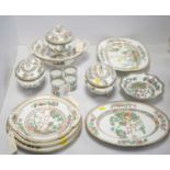 Selection of Coalport and other dinnerware.