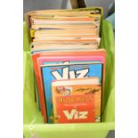 A selection of Viz comics and annuals