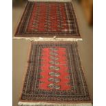 Two Turkoman rugs