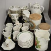 Crown Staffordshire tea service; and other ceramics.