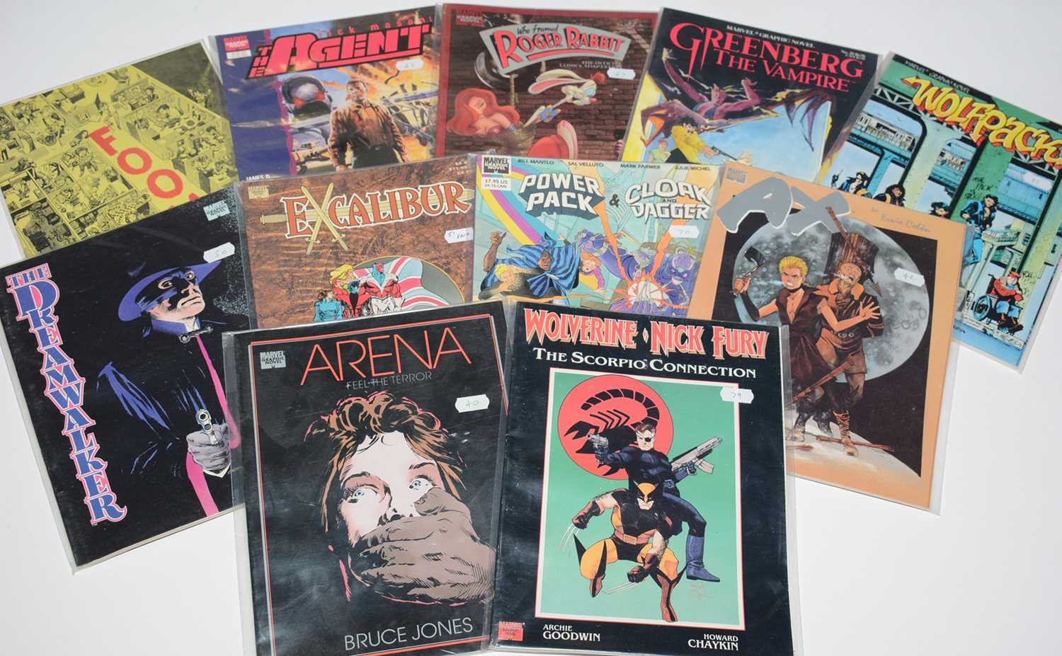 Marvel Graphic Novels. - Bild 3 aus 3