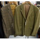 Two gent's tweed jackets.