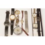 A collection of mid 20th Century watches