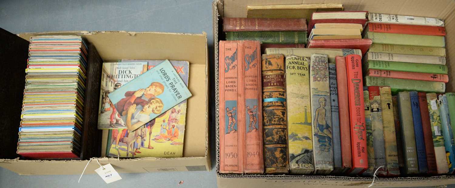 A selection of vintage children's books.